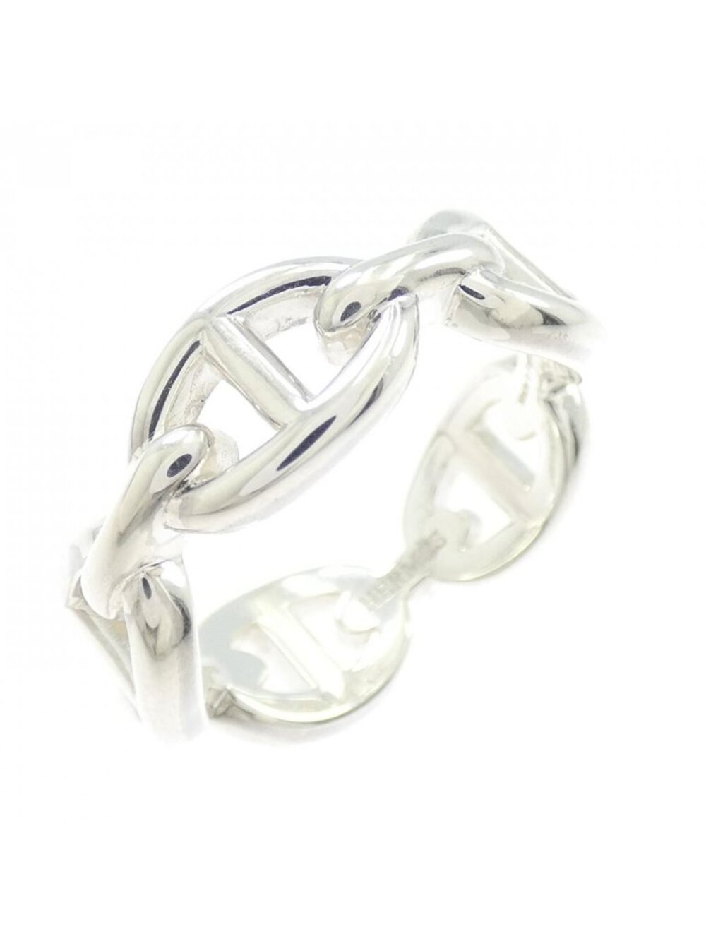 Hermes Chaine D'ancre Enchainee Ring